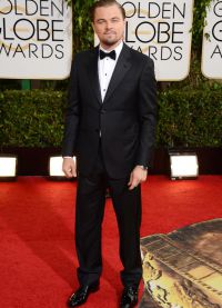 Leonardo DiCaprio di upacara Anugerah Golden Globe