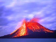 didžiausias amerikiečių vulkanas