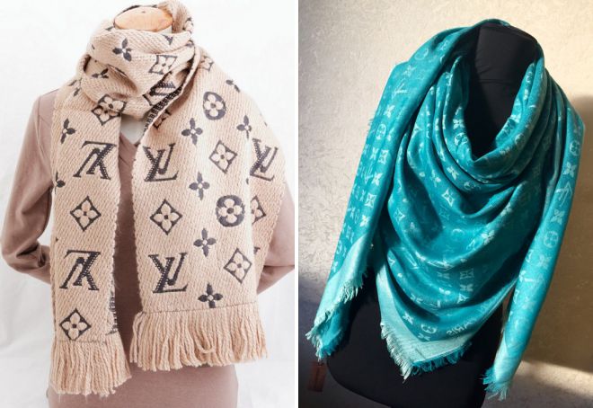 женские шарфы и шали louis vuitton