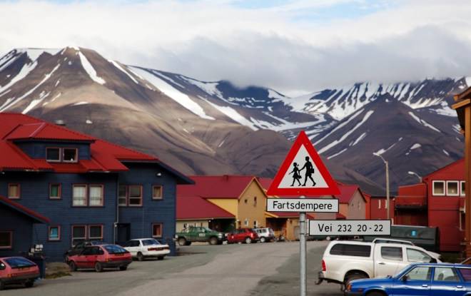 Keliai Spitsbergene