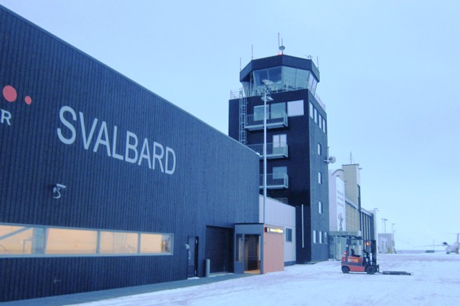 Lapangan terbang di Longyearbyen