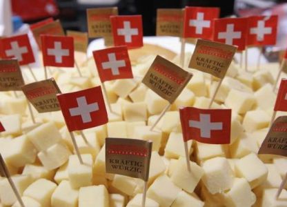 Keju adalah produk kebangsaan Switzerland