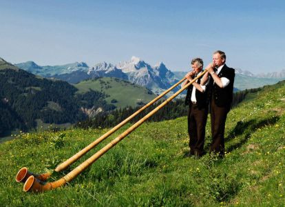Tanduk - alat muzik tradisional Switzerland