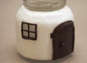 fantastiche case di lattine e argilla polimerica 4