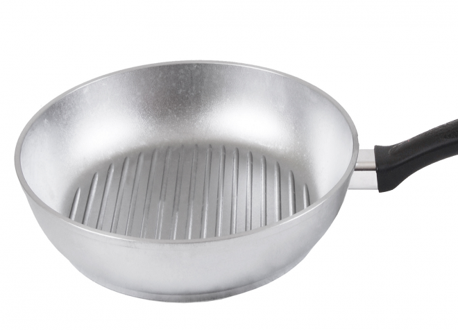 menggoreng aluminium grill pan