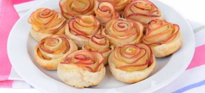 Puff pastry dengan epal - resipi