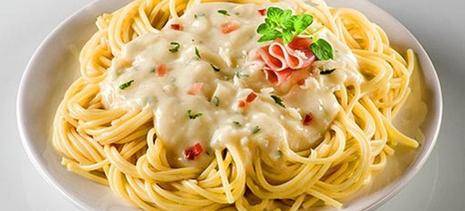 sūrio padažas spagečių receptas
