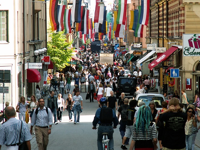 Strada pedonale Drottninggatan