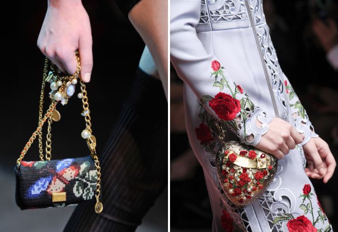 Beg Dolce Gabbana dengan sulaman
