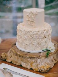свадебный торт без мастики