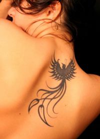 Phoenix Bird tatuiruotė 3