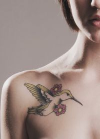 šilumos paukščio tatuiruotė 1