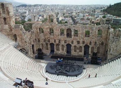 Teater Dionysos di Athens6