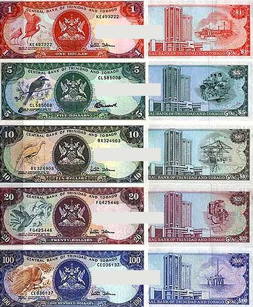 валюта Тринидада и Тобаго