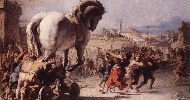 Trojos arklys ir jo herojai - mitai ir legendos