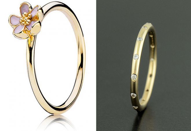 cincin emas pandora