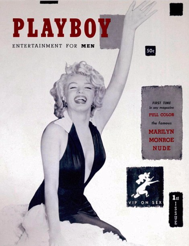 Обложка Playboy с Монро