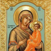 apa yang membantu ikon Tikhvin dari Ibu Tuhan