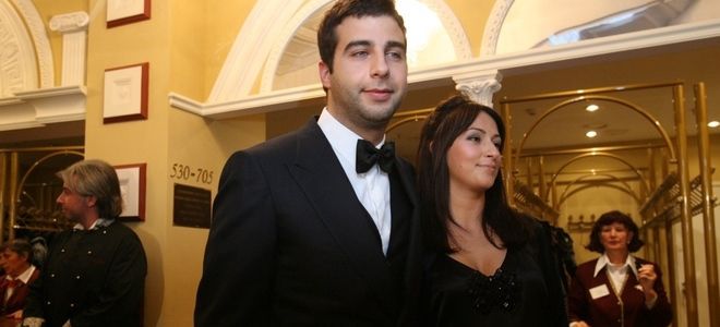 Ivan Urgant dan Natalia Kiknadze